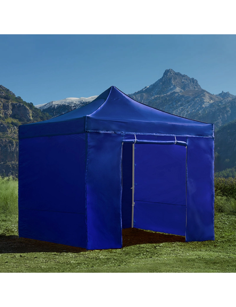 Presentes Miguel - Tenda 2x2 Eco (Kit Completo) - Azul