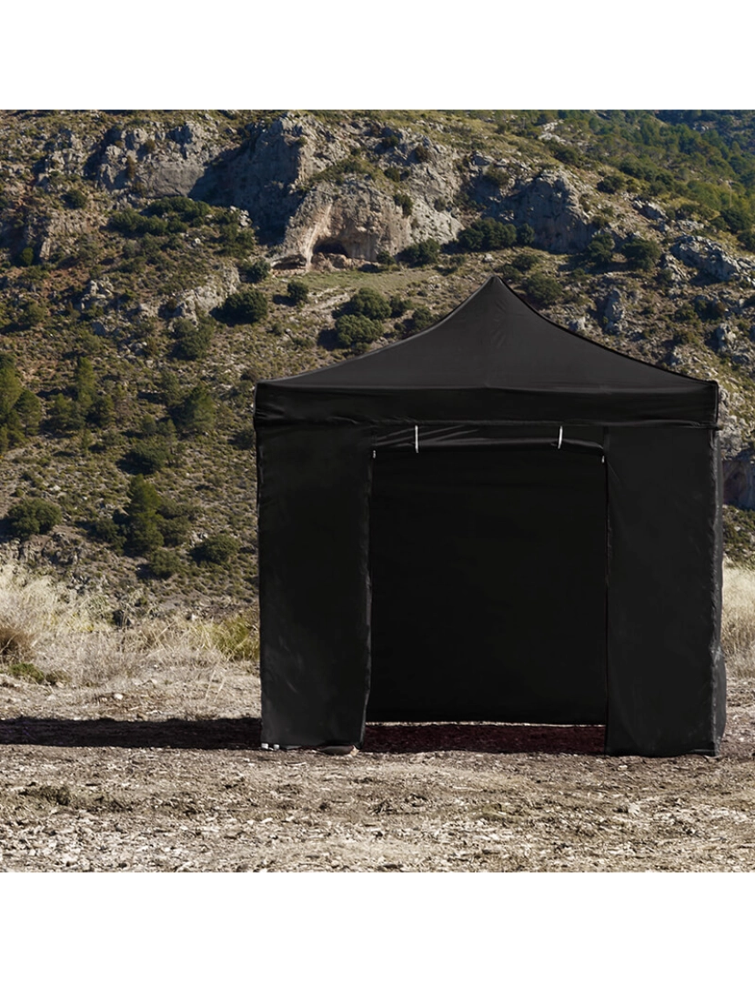 imagem de Tenda 3x3 Eco (Kit Completo) - Preto2