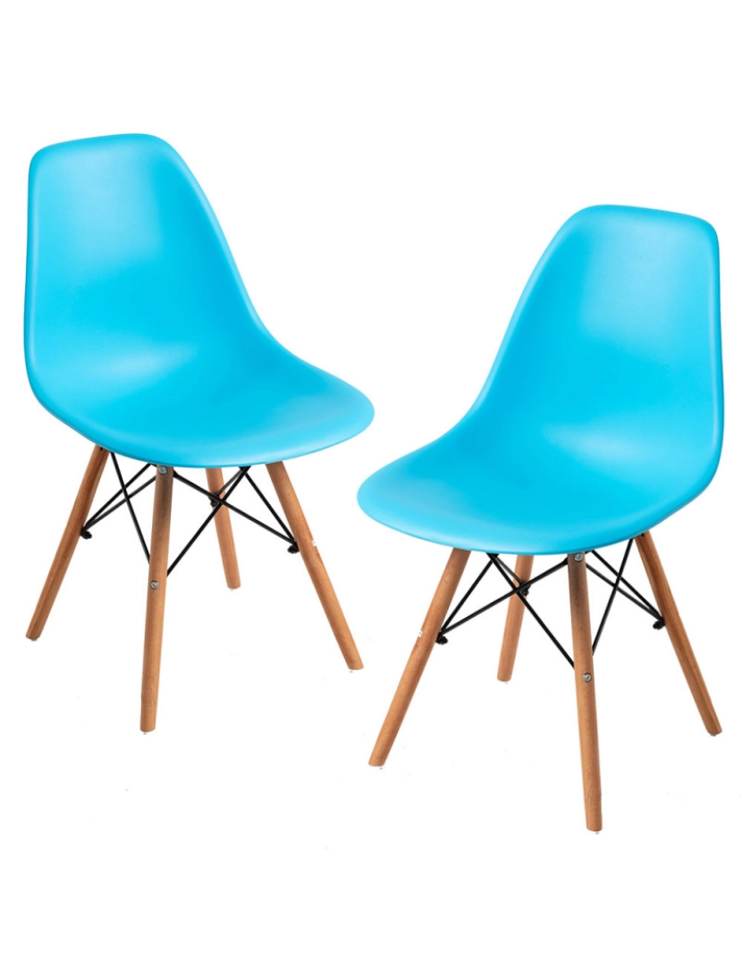 Presentes Miguel - Pack 2 Cadeiras Tower Pro - Azul celeste