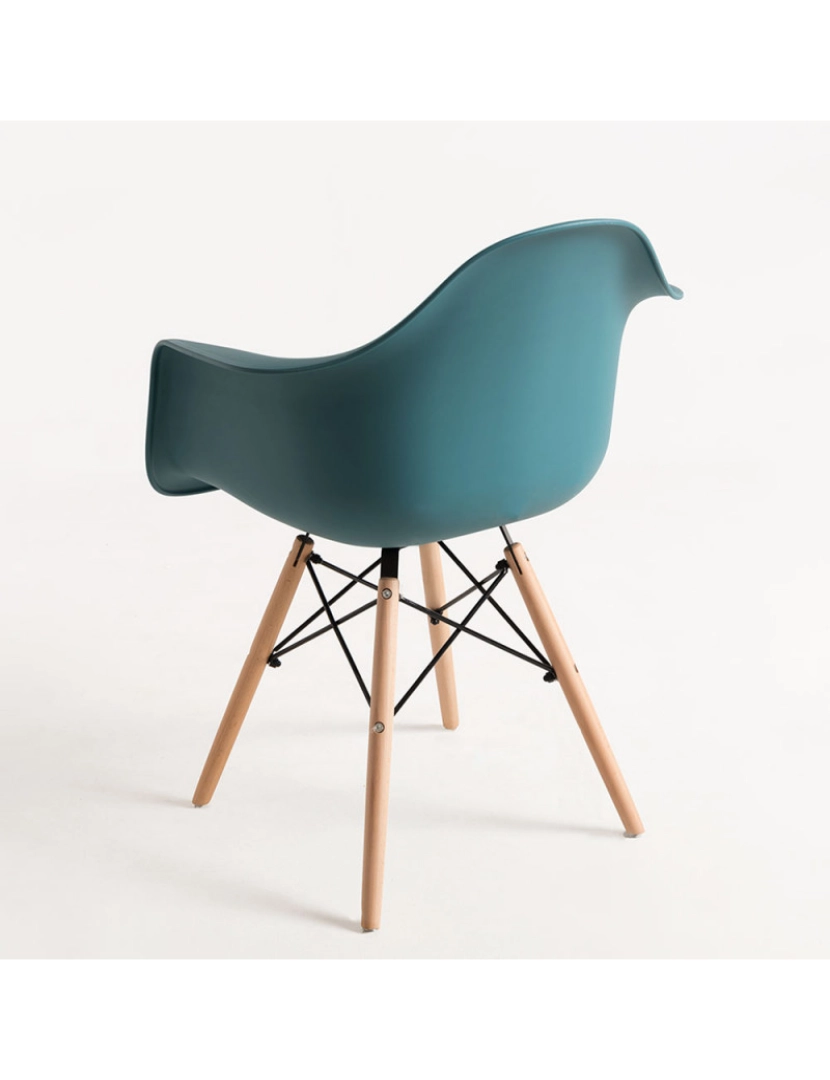 imagem de Pack 4 Cadeiras Dau - Verde-azulado3