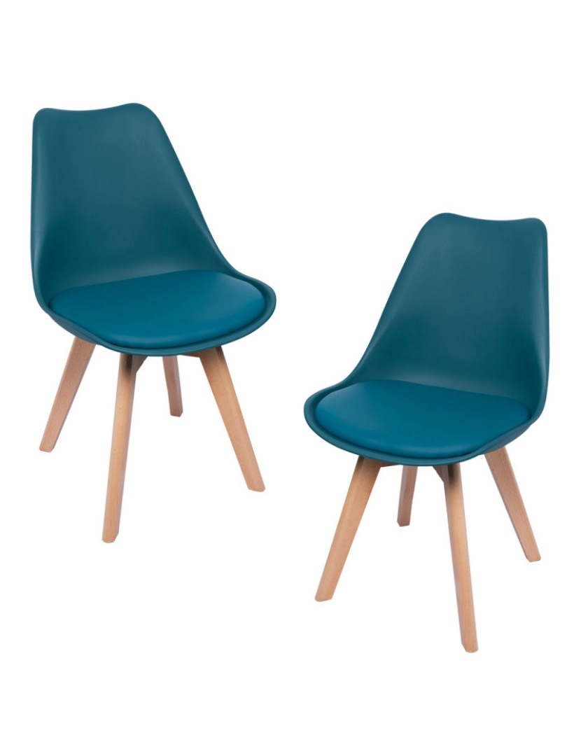Presentes Miguel - Pack 2 Cadeiras Synk Pro - Verde-azulado