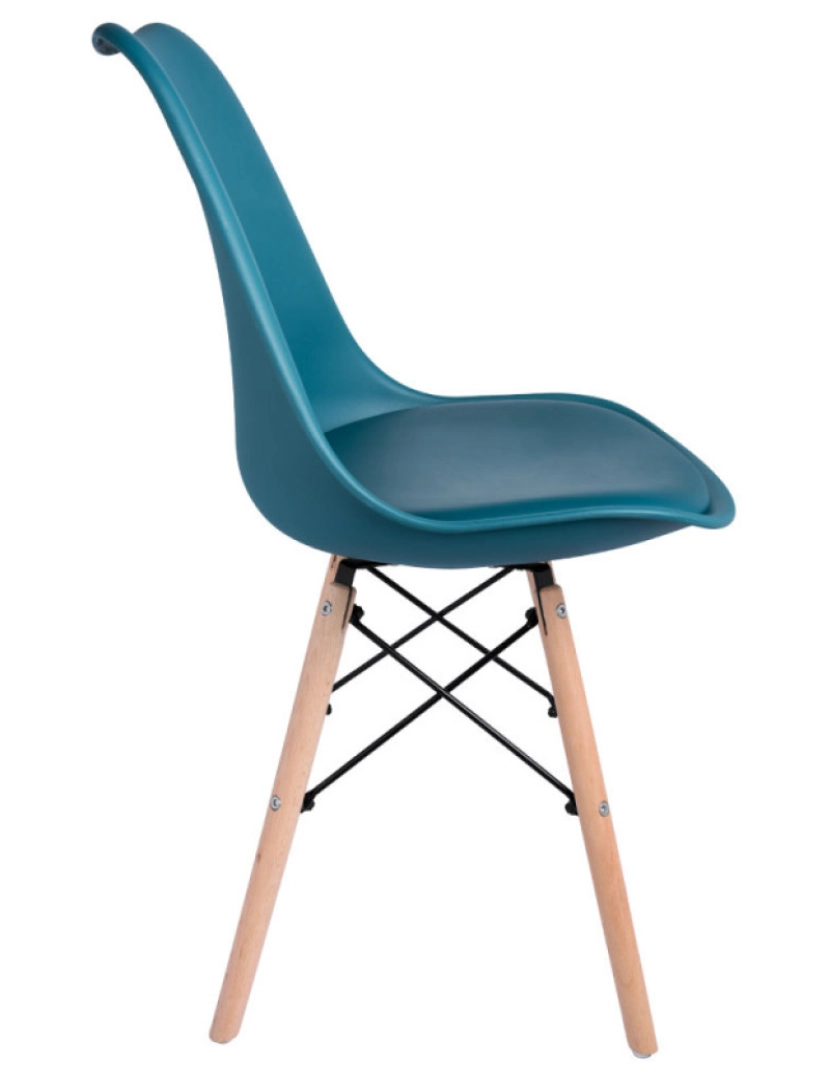 imagem de Pack 2 Cadeiras Tilsen - Verde-azulado3