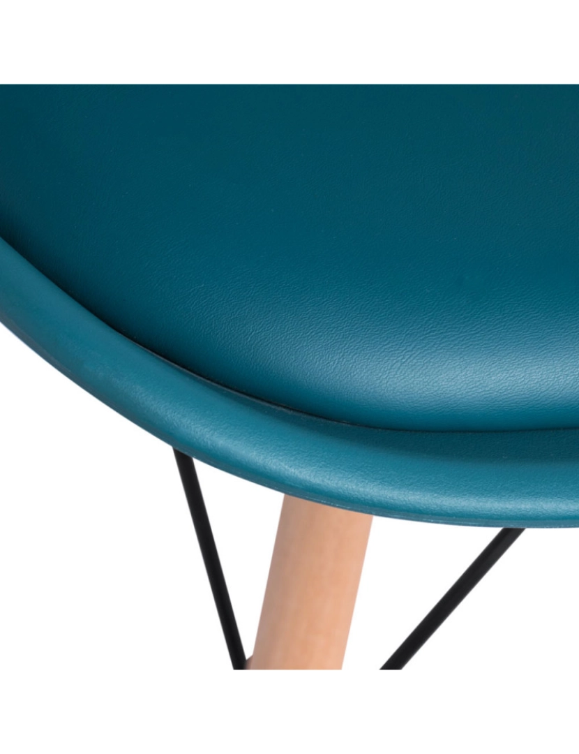 imagem de Pack 2 Cadeiras Tilsen - Verde-azulado5