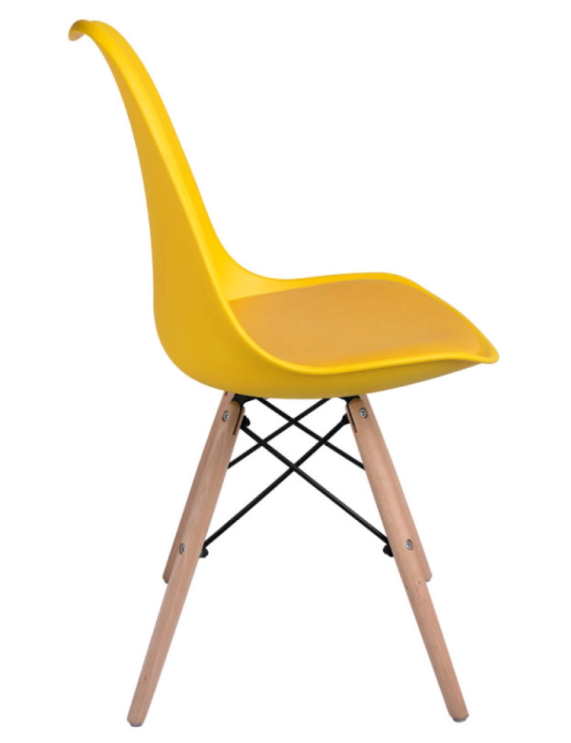 imagem de Pack 2 Cadeiras Tilsen - Amarelo3