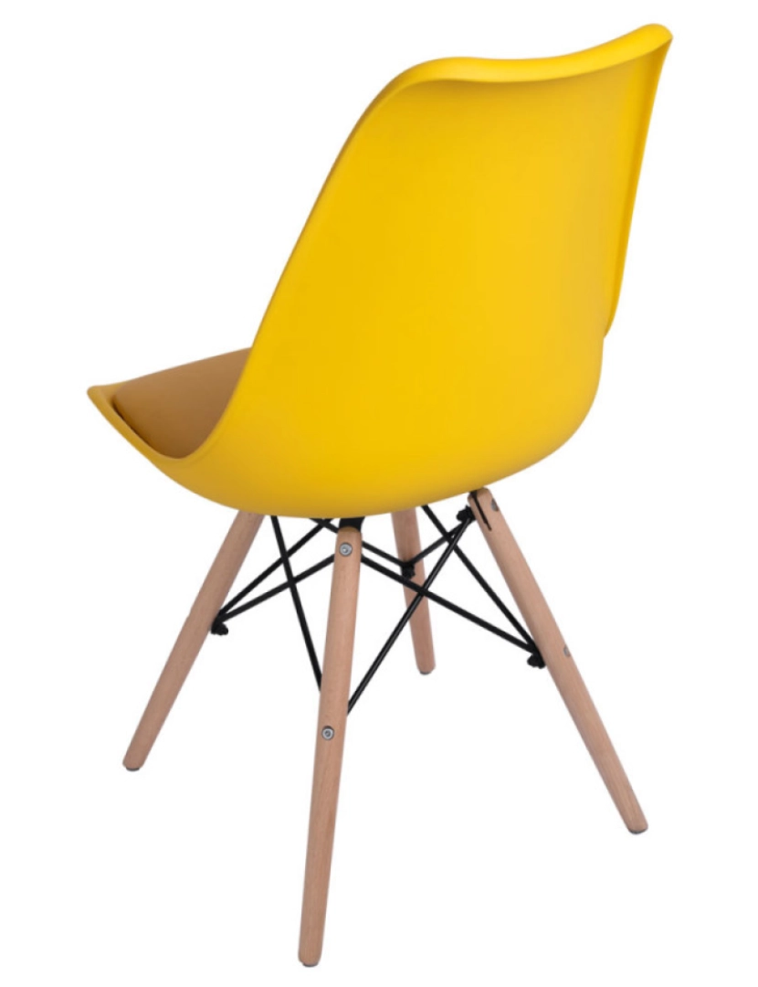 imagem de Pack 2 Cadeiras Tilsen - Amarelo4