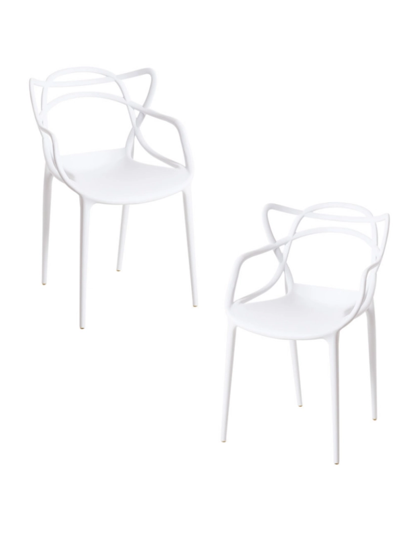 Presentes Miguel - Pack 2 Cadeiras Korme - Branco
