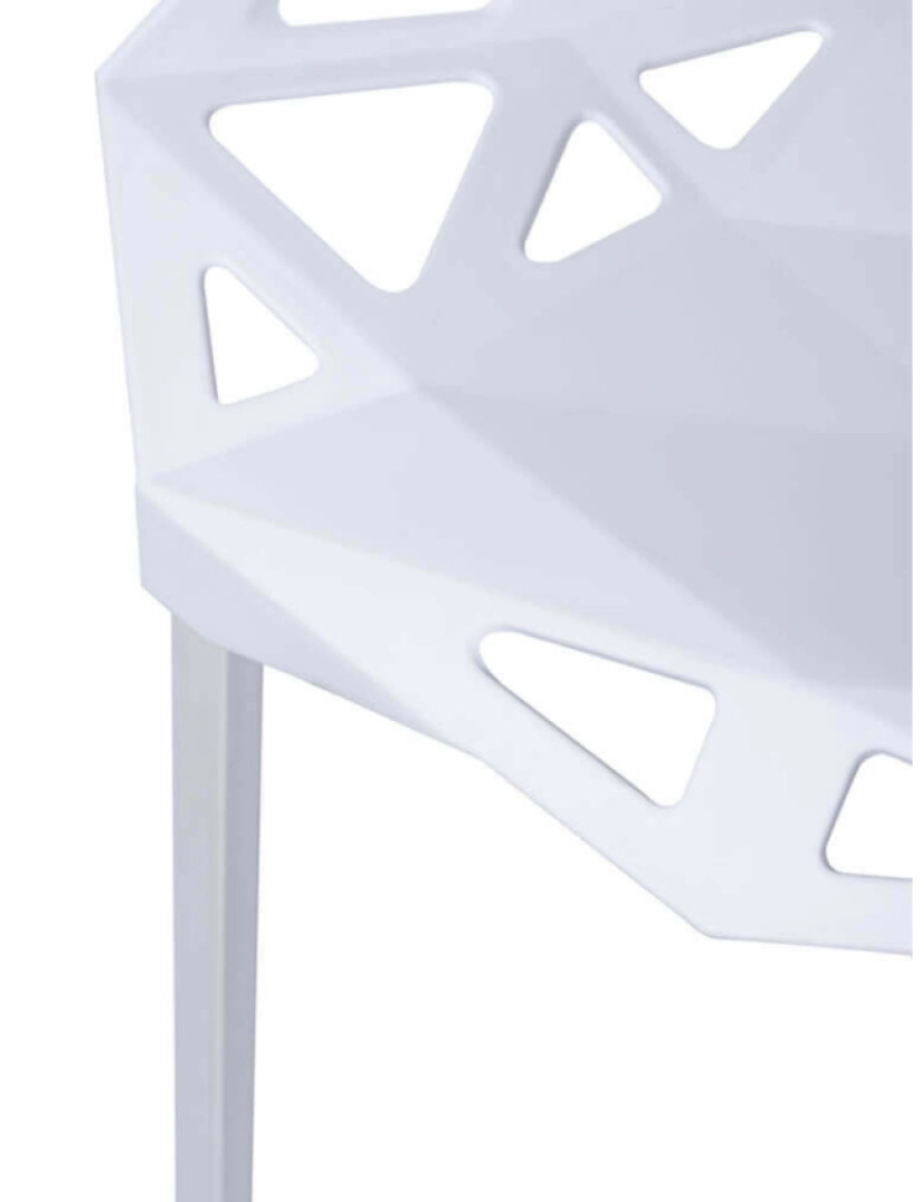 imagem de Pack 4 Cadeiras Omega - Branco5