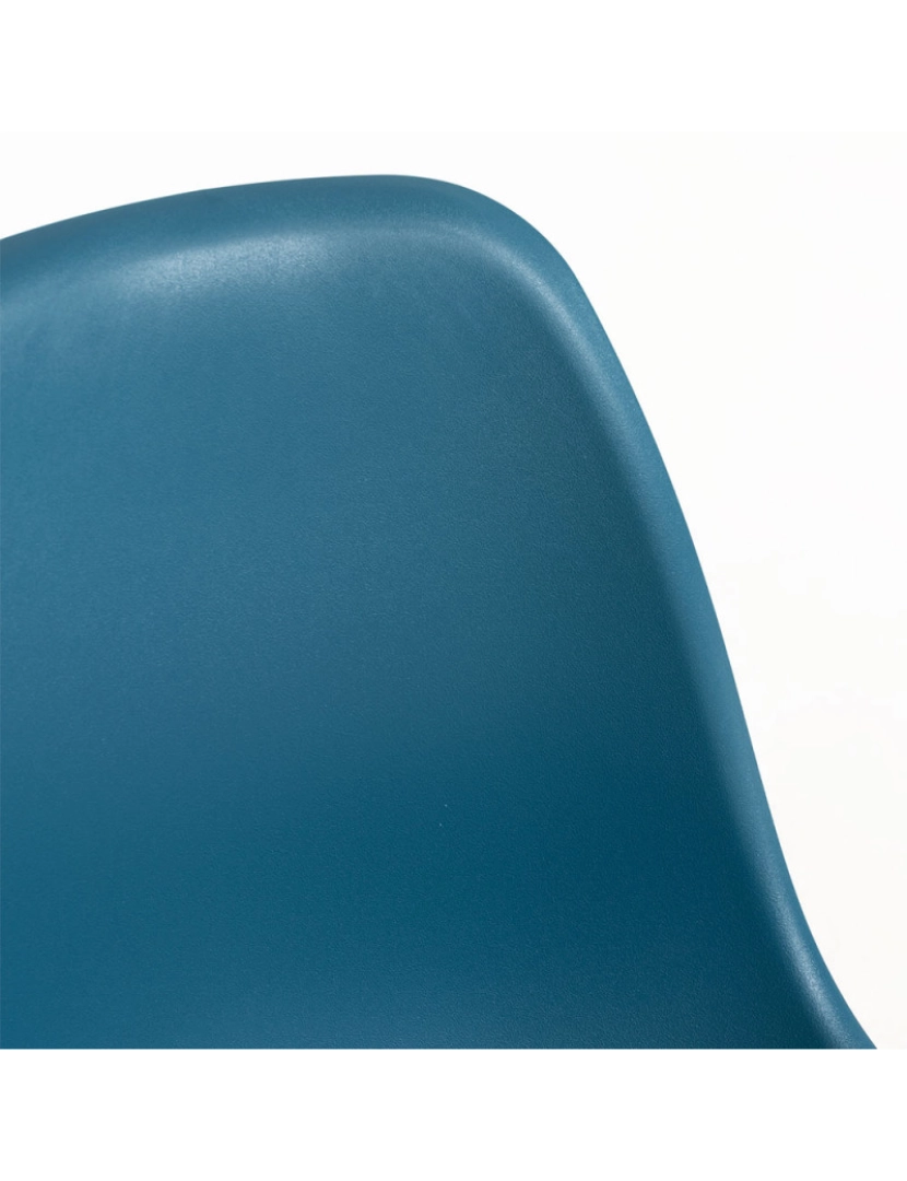 imagem de Pack 6 Cadeiras Tower Basic - Azul Petróleo4