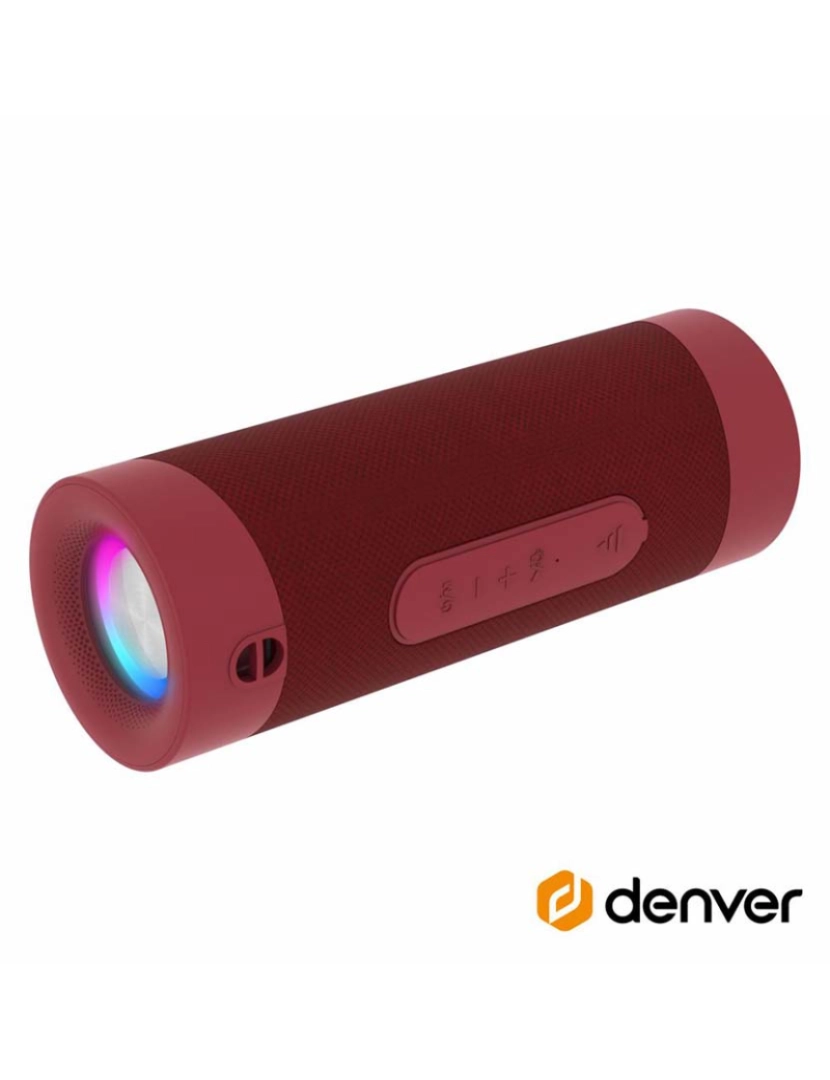 Denver - Coluna Bluetooth Portátil 2X5W Aux/Usb/Microsd Denver       