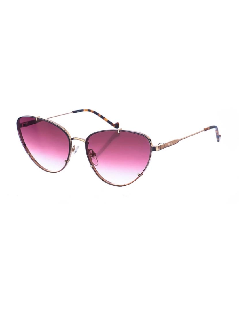 Liu Jo Sunglasses - Óculos de Sol Senhora Metalizado-marron-Preto