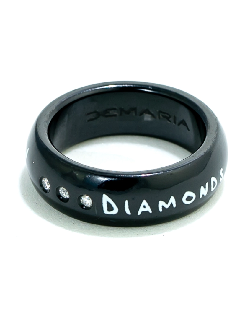 Demaria - Mulher de anel Demaria cerâmica Dm6Tma005-N14