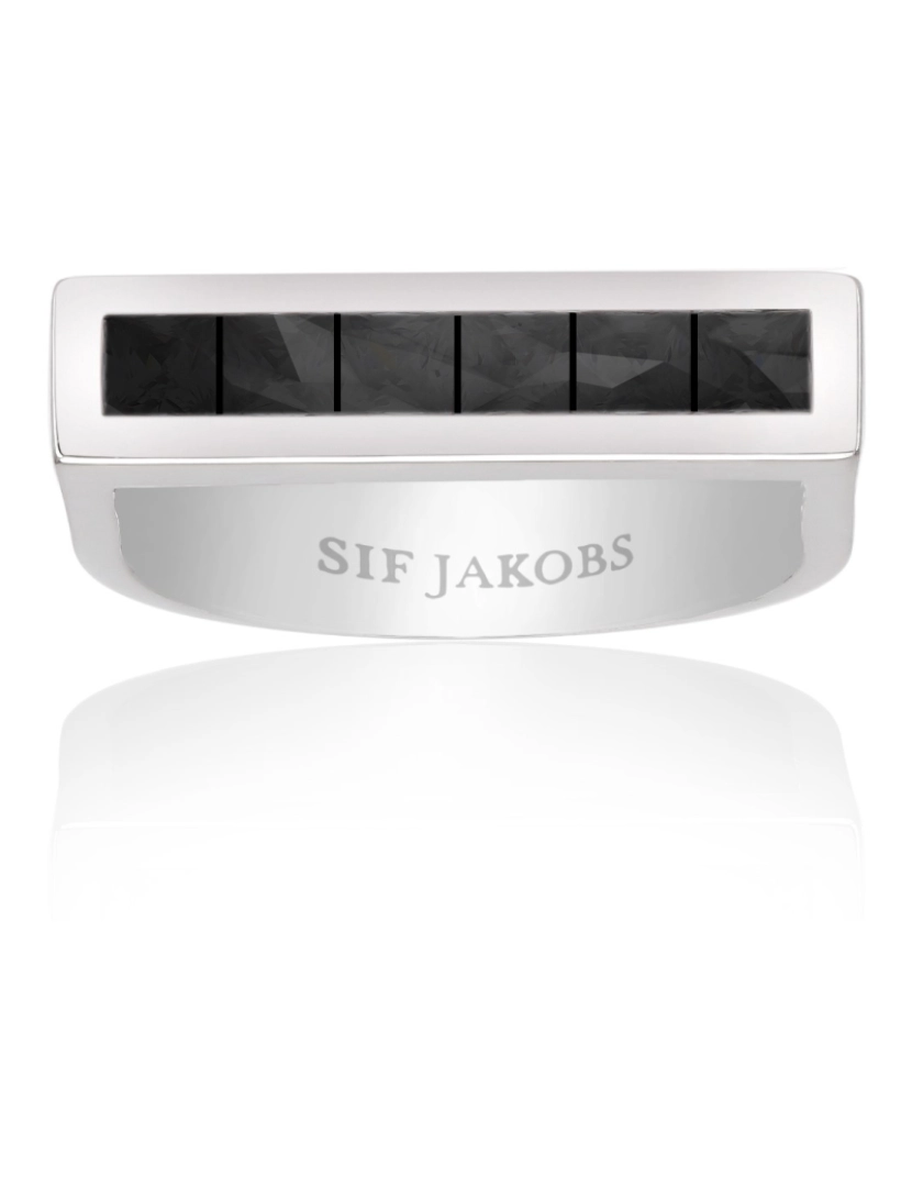 Sif Jakobs - Anel de mulher Sif Jakobs Lei de Prata R024-Bk-56