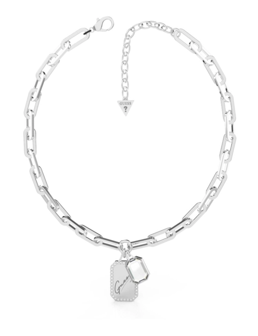 Guess - Mulher Collar Adivinha de aço inoxidável Jub1126Jwrhtu