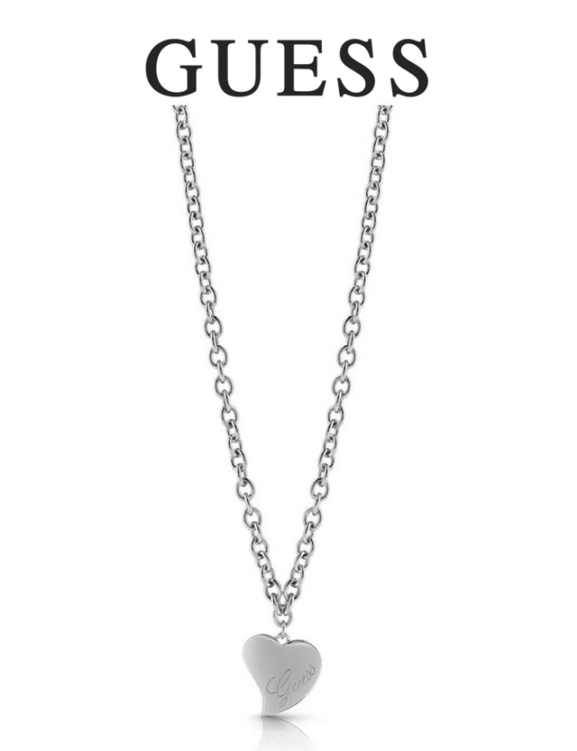 Guess - Mulher Collar Adivinha Aço Ubn28059