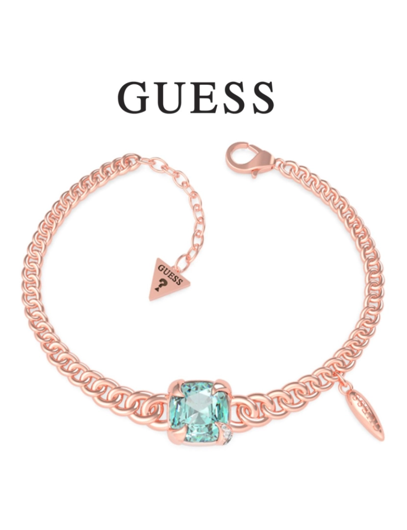 Guess - Mulher Pulseira Adivinhe Inoxidável Ubb20069S de aço