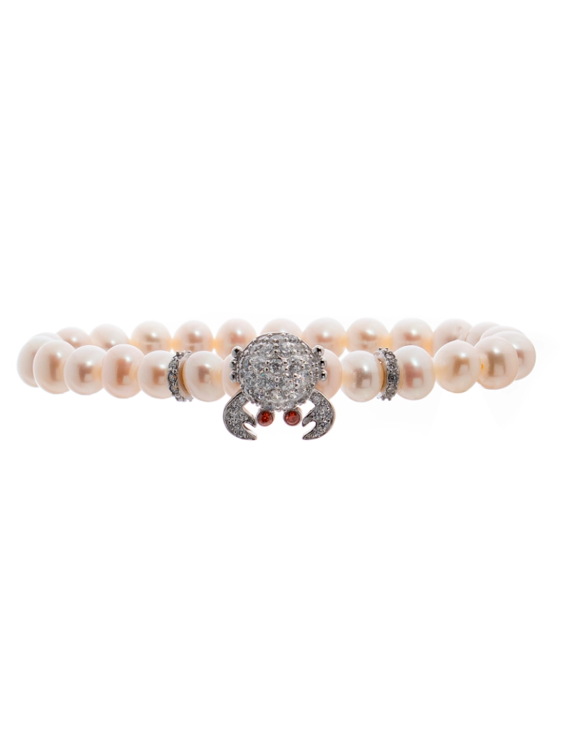 imagem de Pulseira Mulher Lancaster Prata Lei Jla-Brcrab1Wh1