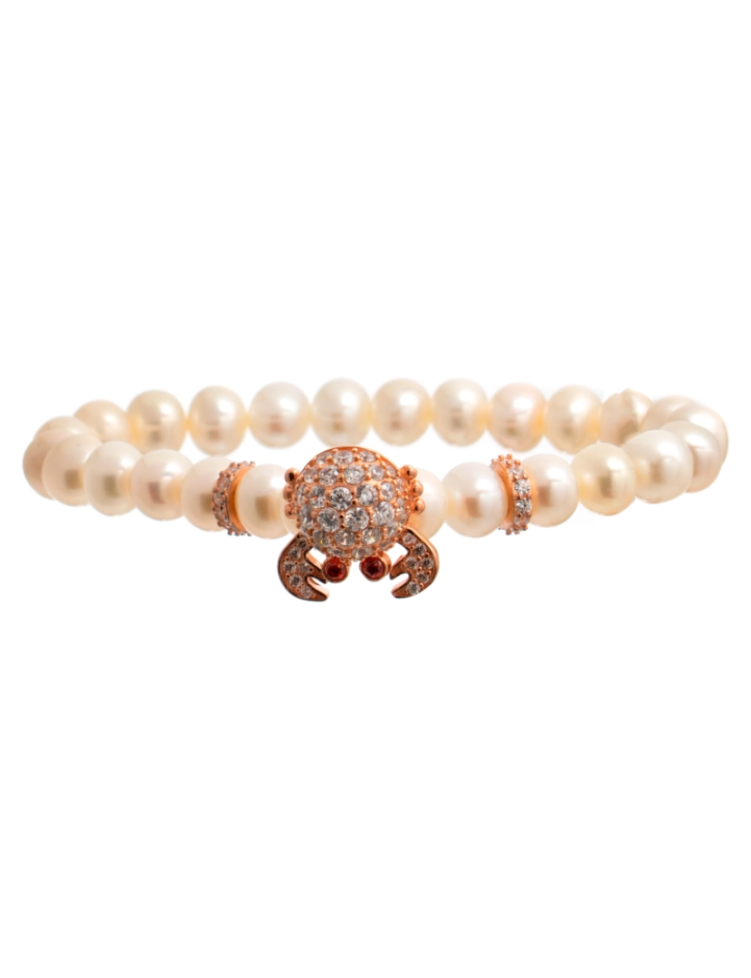 imagem de Pulseira Mulher Lancaster Prata Lei Jla-Brcrab2Wh1