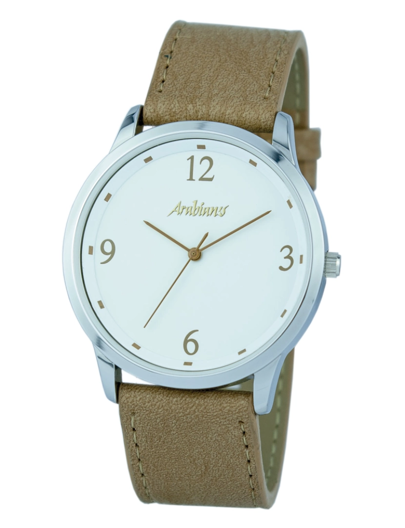 Arabians - Relógio de couro masculino Hba2249c