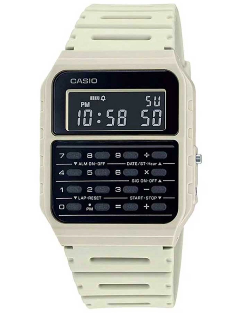 Casio - Relógio Unisexo Casual Branco