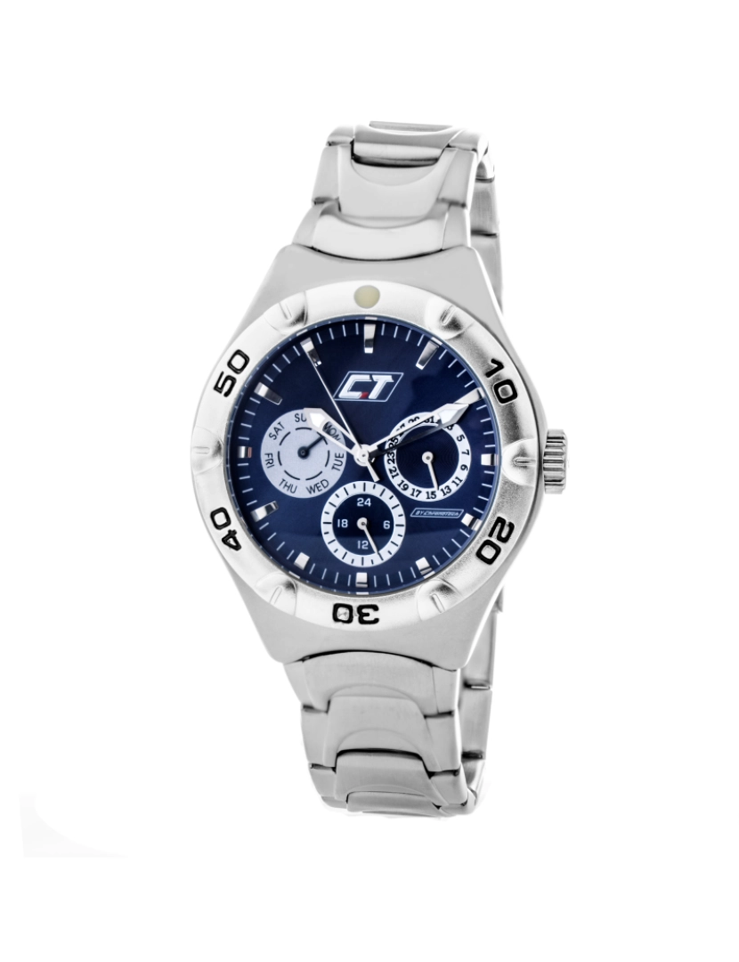 imagem de Unisex Chronotech aço Cc7051M-03M1