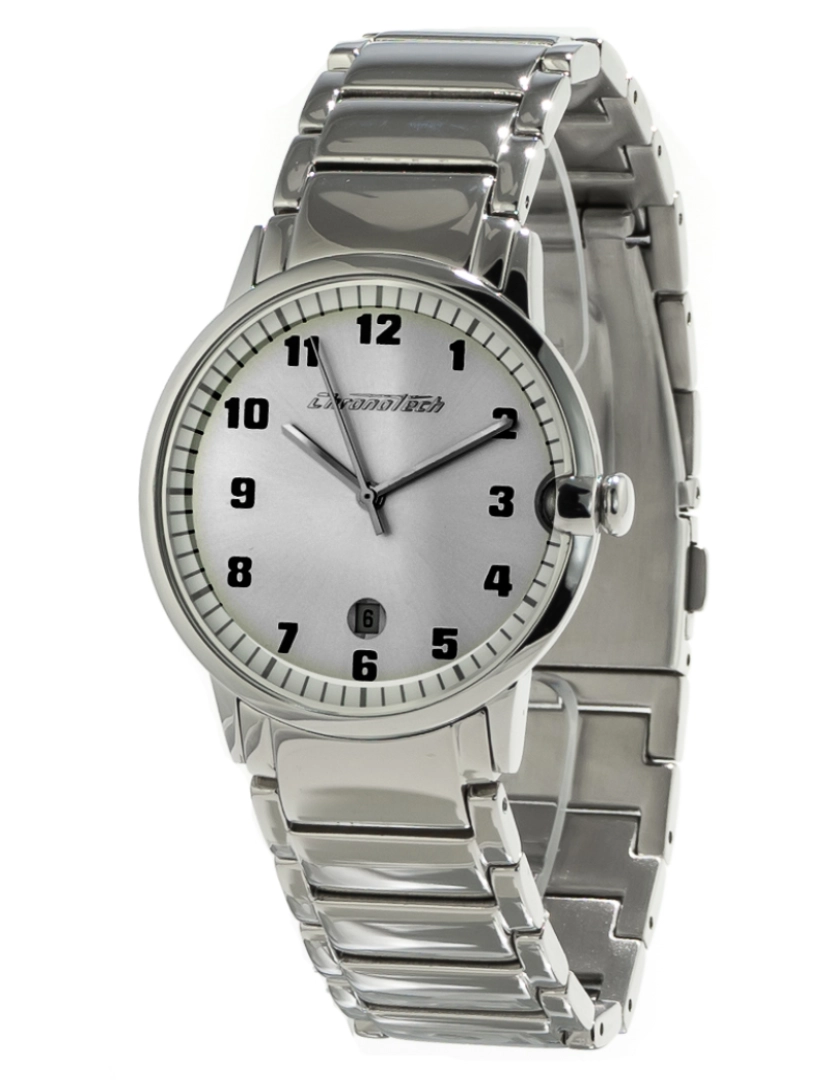 Chronotech - Unisex Chronotech Aço Ct7325Mg