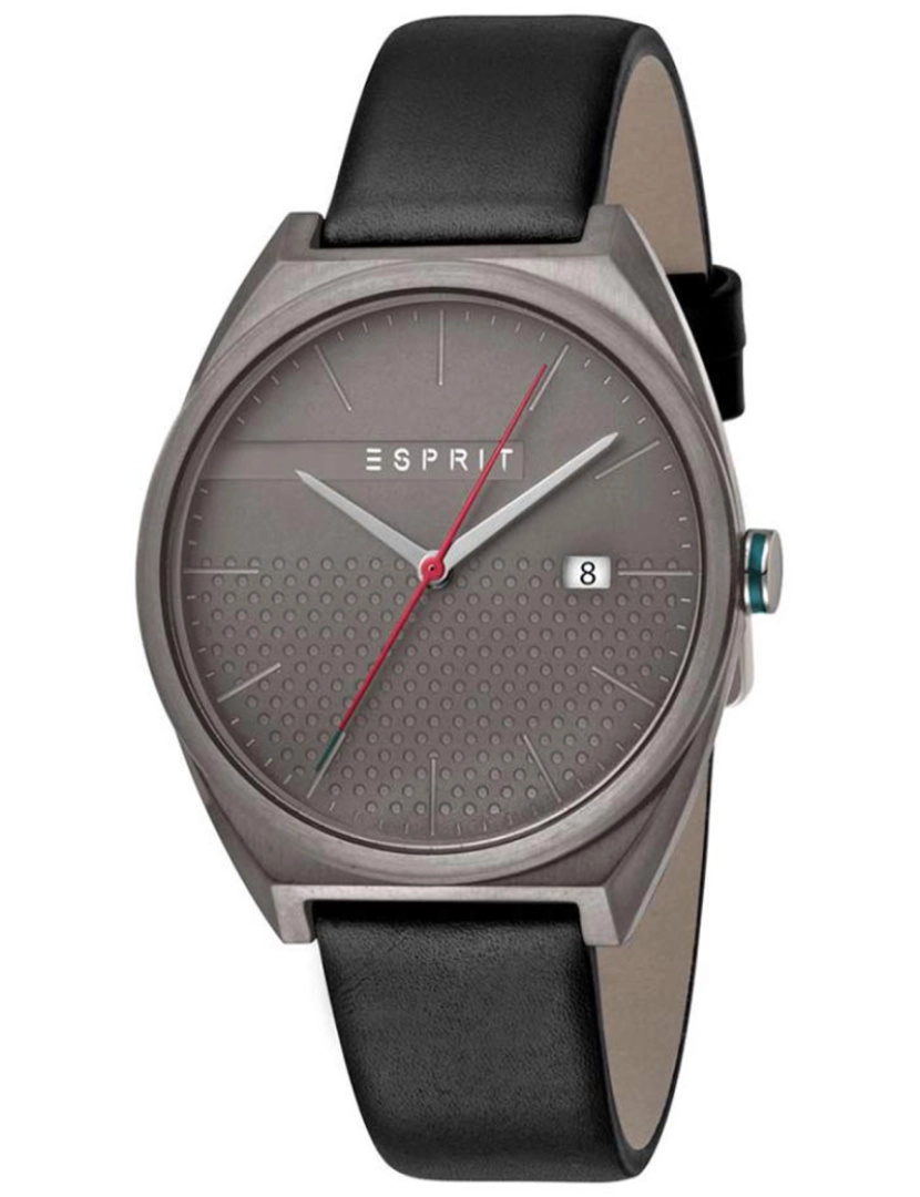 Esprit - Relógio Masculino Couro porteiro Es1G056L0045