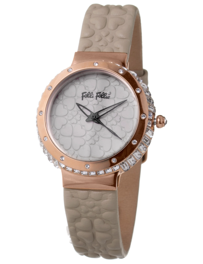 Folli Follie - Mulheres Relógio Folli Follie couro Wf13b032spi