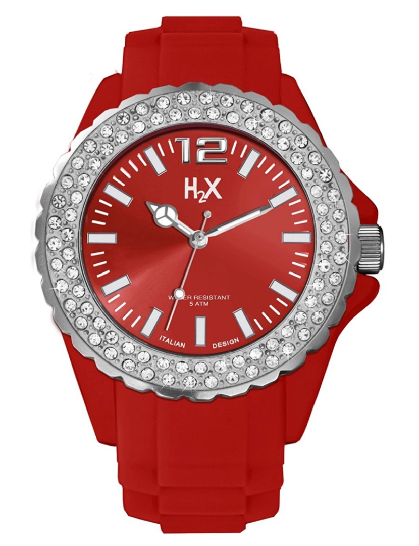 Haurex - Relógio feminino Haurex borracha Ss382Dr1
