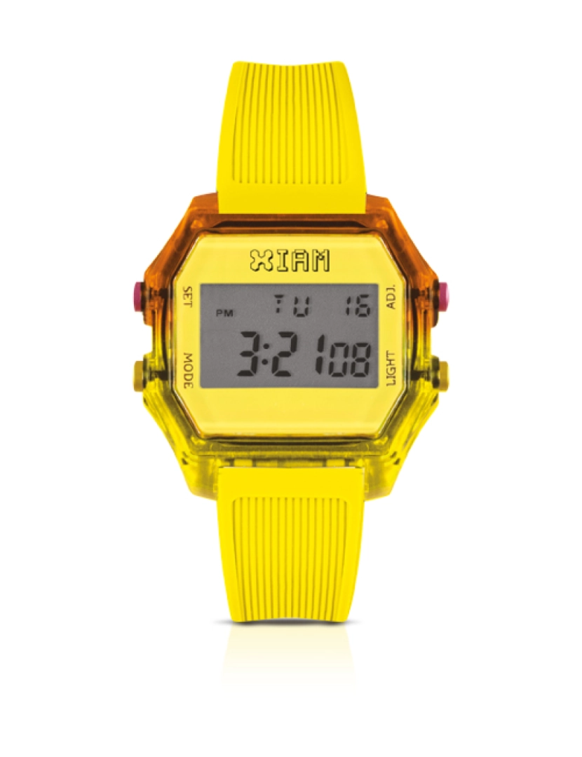 IAM - Relógio de Iam masculino Silicon Iam-Kit529