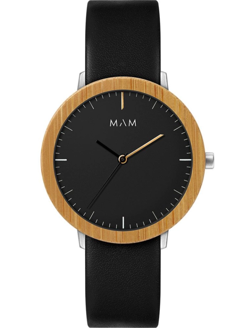 Mam - Unisex mam couro relógio mam629