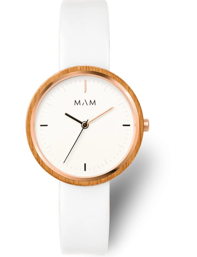 Mam - Unisex mam couro relógio mam667