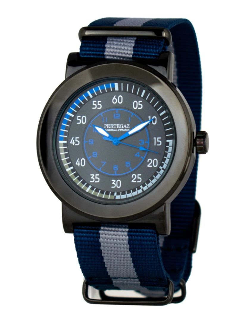 Pertegaz - Relógio de homens Nylon Pds-022-A