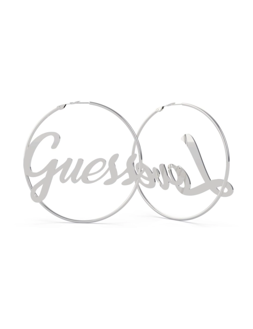 Guess - Brincos Adivinha Ube70115 de aço inoxidável