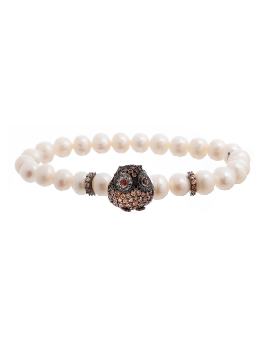 Lancaster  - Pulseira Mulher Lancaster Prata Advogado Jla-Br-Owl4Wh