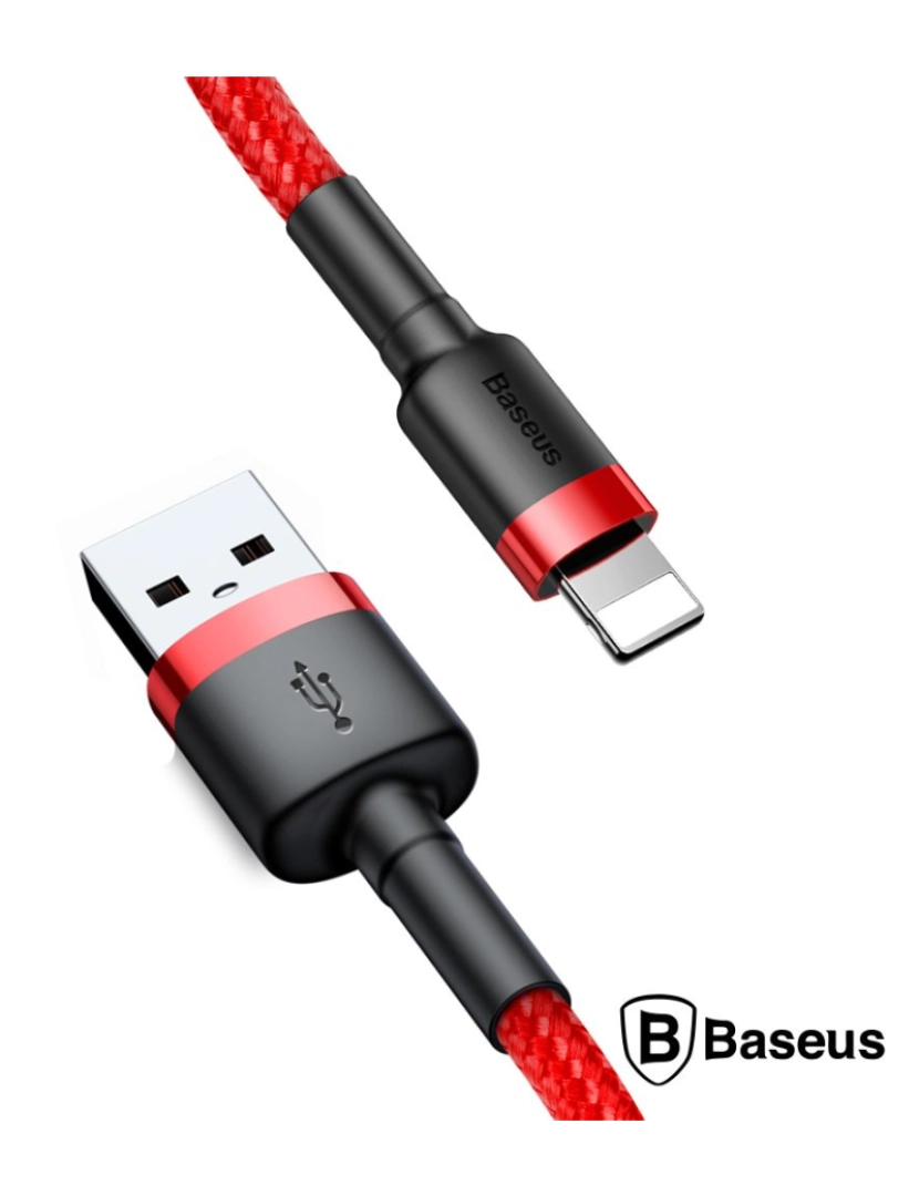 Baseus - Cabo USB-A Macho P/ Lightning Macho 2m Cafule BASEUS