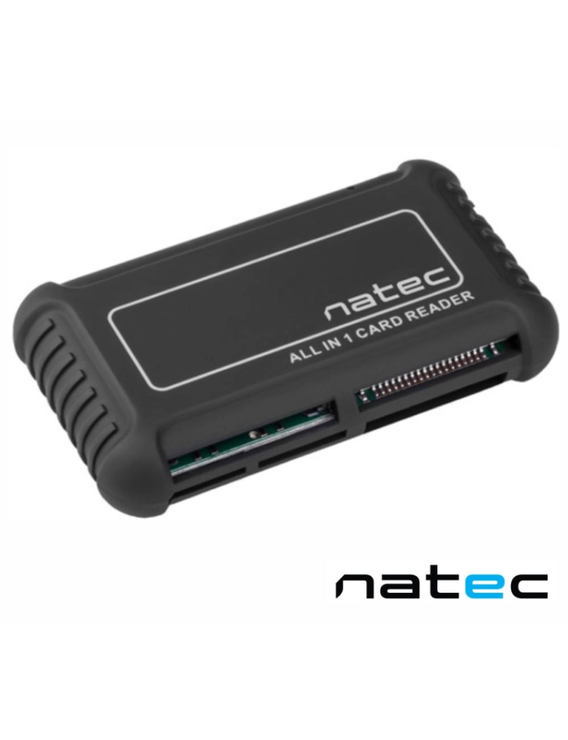 Natec - Leitor Cartões de Memória SD/SDHC/SDXC/MMC/MS NATEC