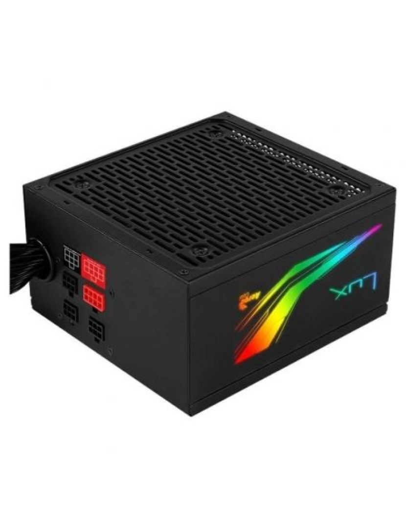 Aerocool - Fonte Aerocool LUX RGB 550W 80Plus Bronze