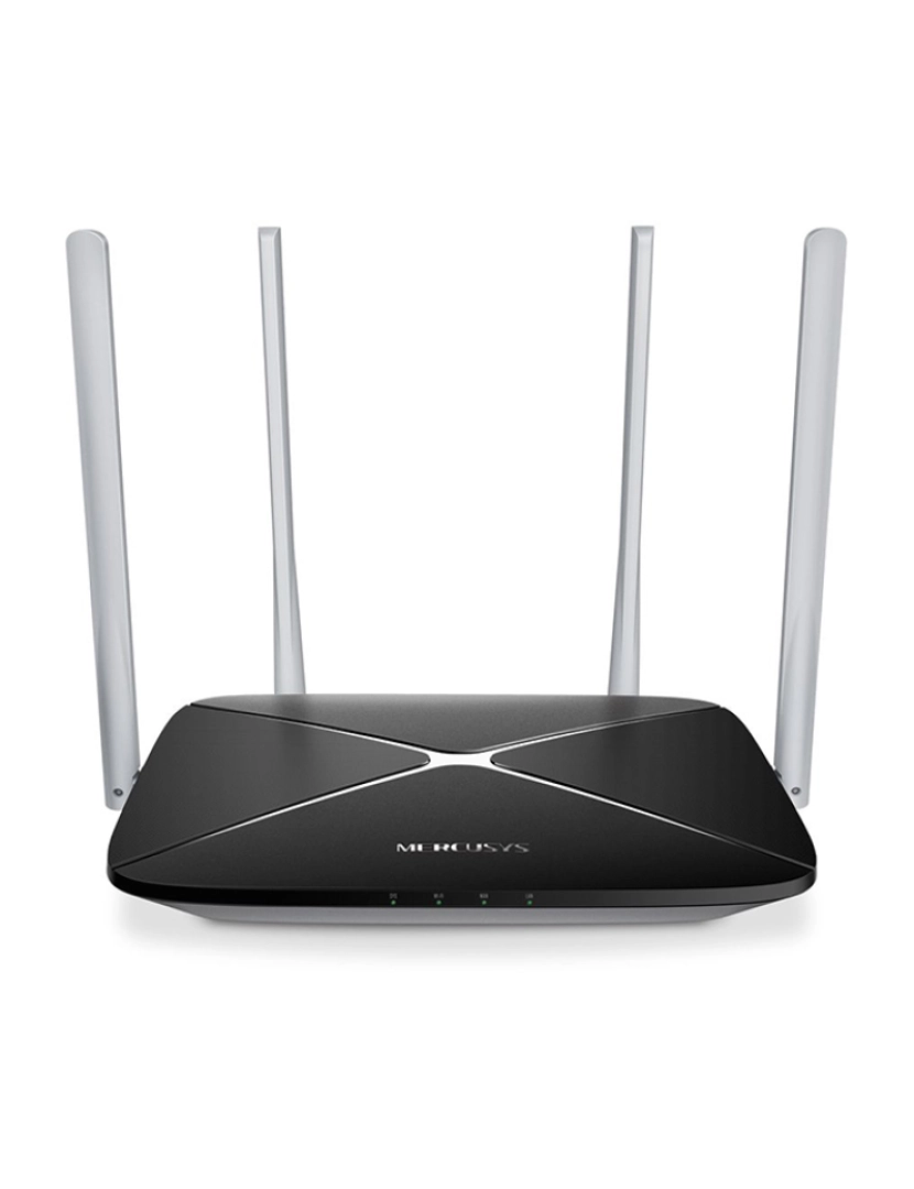 Div - Router Wifi 4 Ant. 802.11B/G/N 300Mbps 4 Portas Rj45 Preto  
