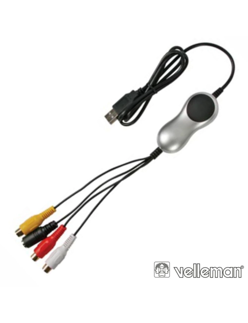 Velleman - Placa Captura USB P/ RCA HD VELLEMAN