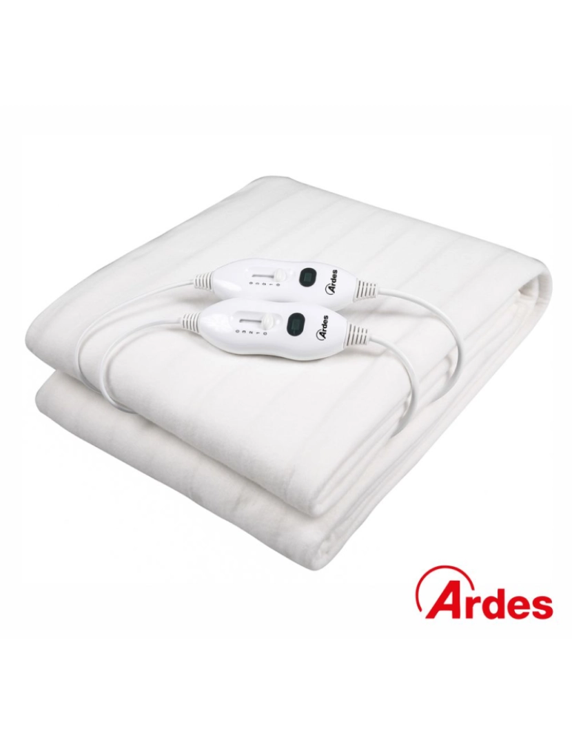 Ardes - Cobertor Elétrico Branco 2x60W 160x140cm ARDES