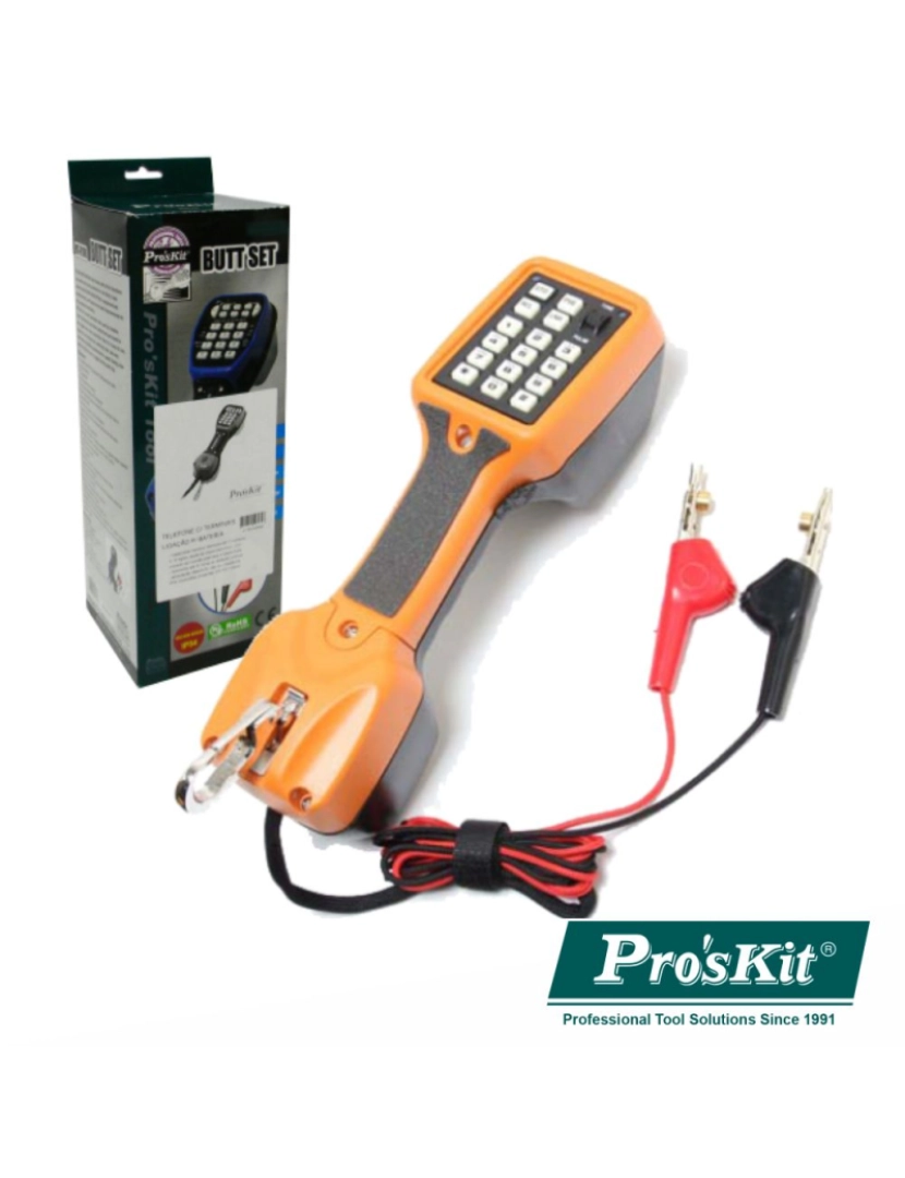 Proskit - Telefone C/ Terminais Ligação P/ Bateria Proskit