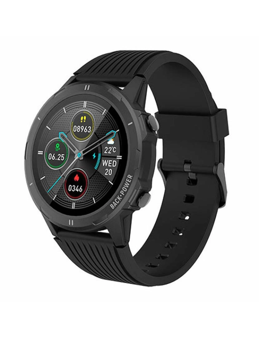 Denver - Smartwatch Multifunções P/ Android Ios Preto    