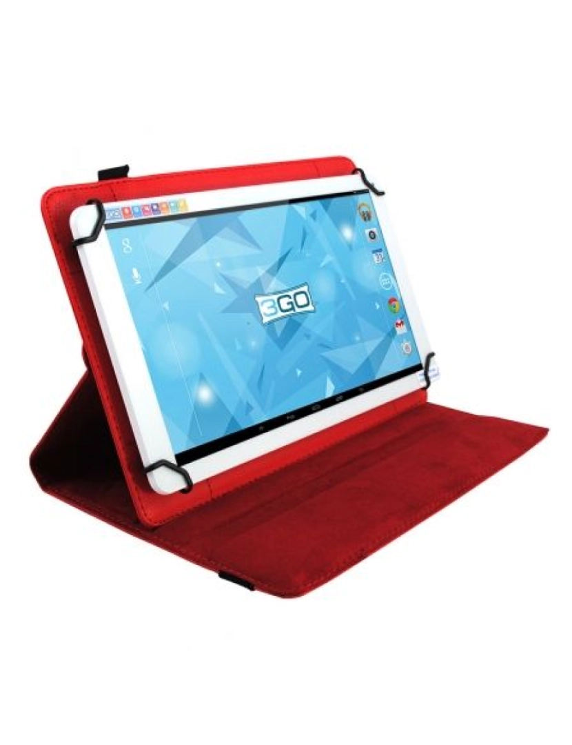 3Go - Capa Tablet Universal 3GO 7" Vermelho