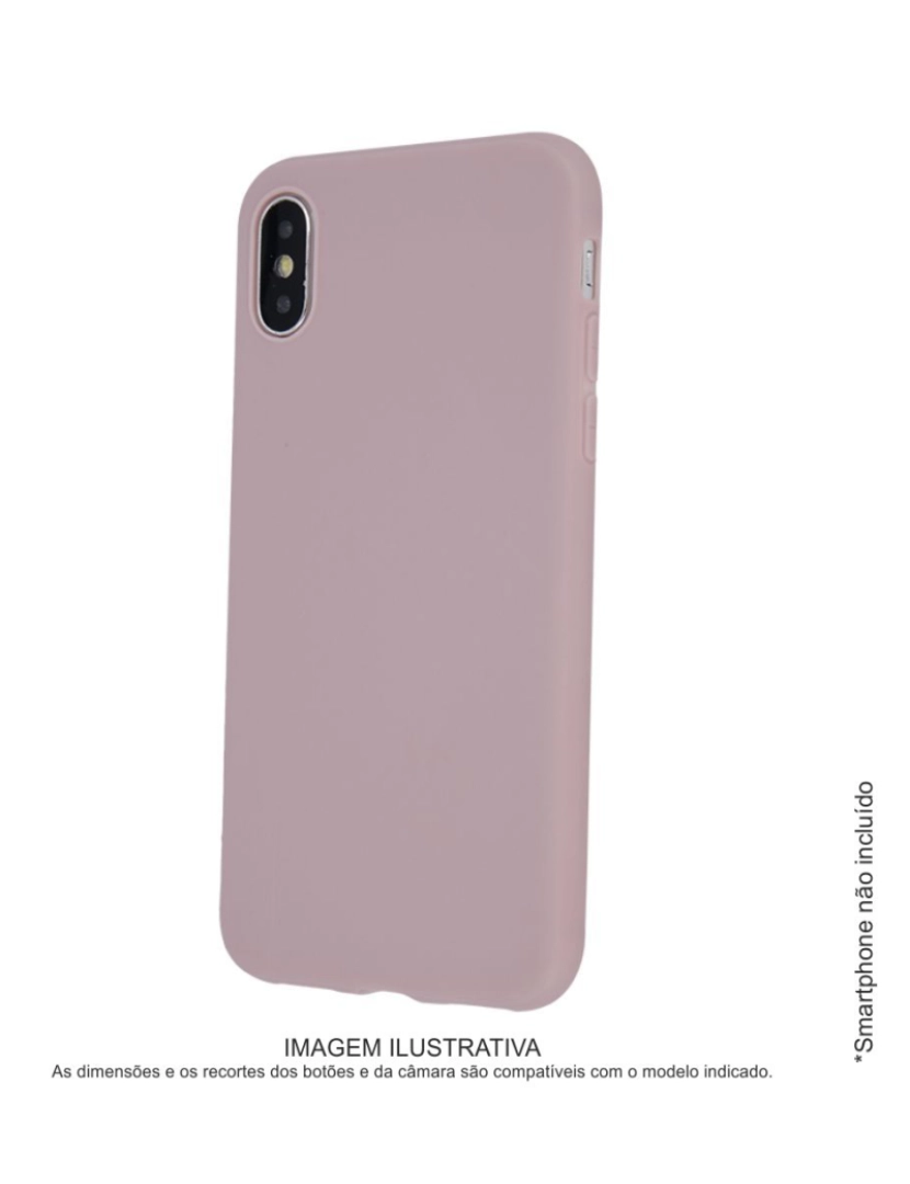 Div - Capa TPU Anti-choque P/ iPhone 11 Pro Max Rosa