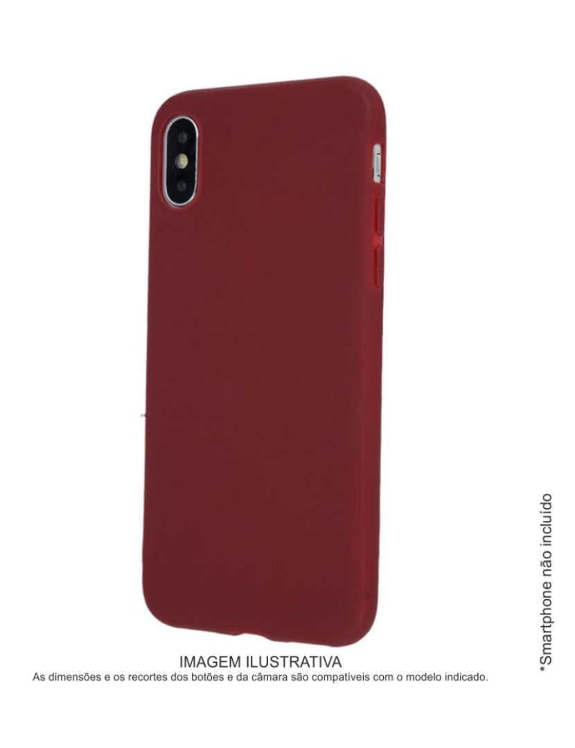 Div - Capa TPU Anti-choque P/ Samsung S10 Bordô