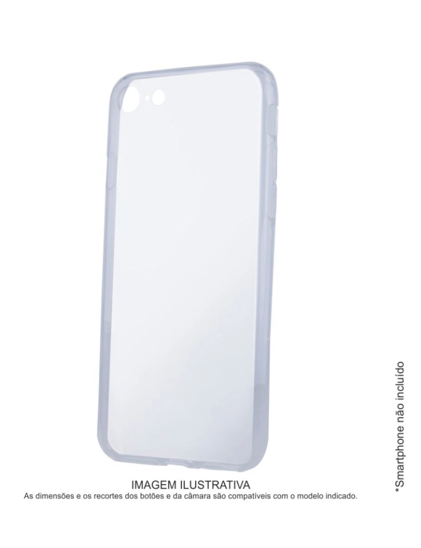 Div - Capa TPU 1MM P/ iPhone XS Max Transparente