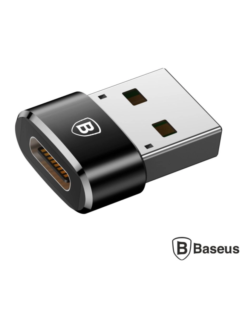 Div - Adaptador USB-A Macho / USB-C Fêmea BASEUS