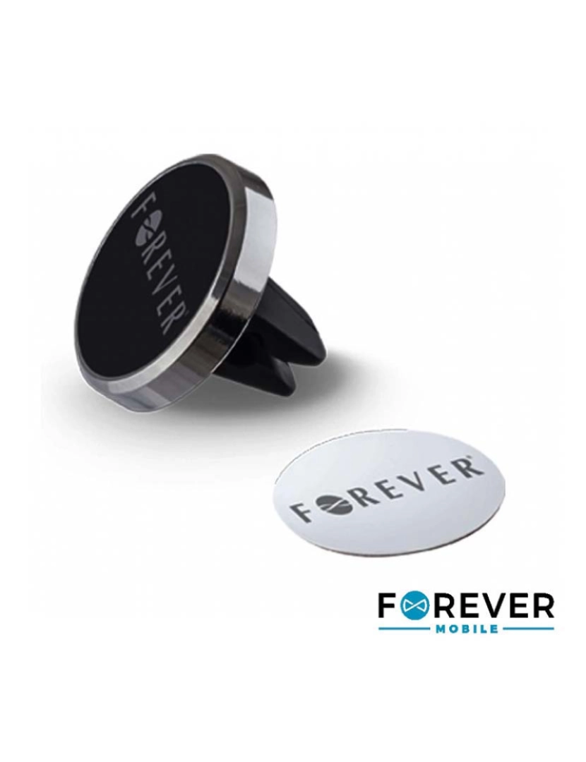 Forever - Suporte Magnético Universal Telemóvel E Gps Preto 