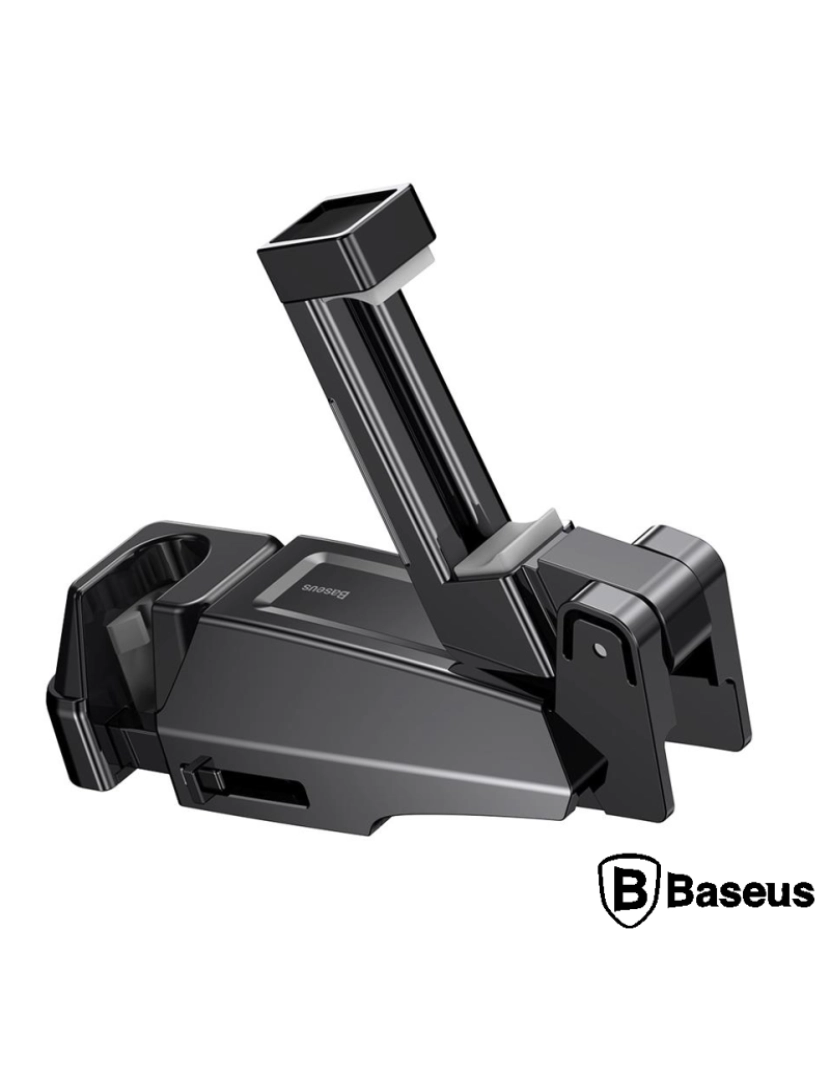 Baseus - Suporte Universal Preto Telemóvel P/ Assento Carro BASEUS