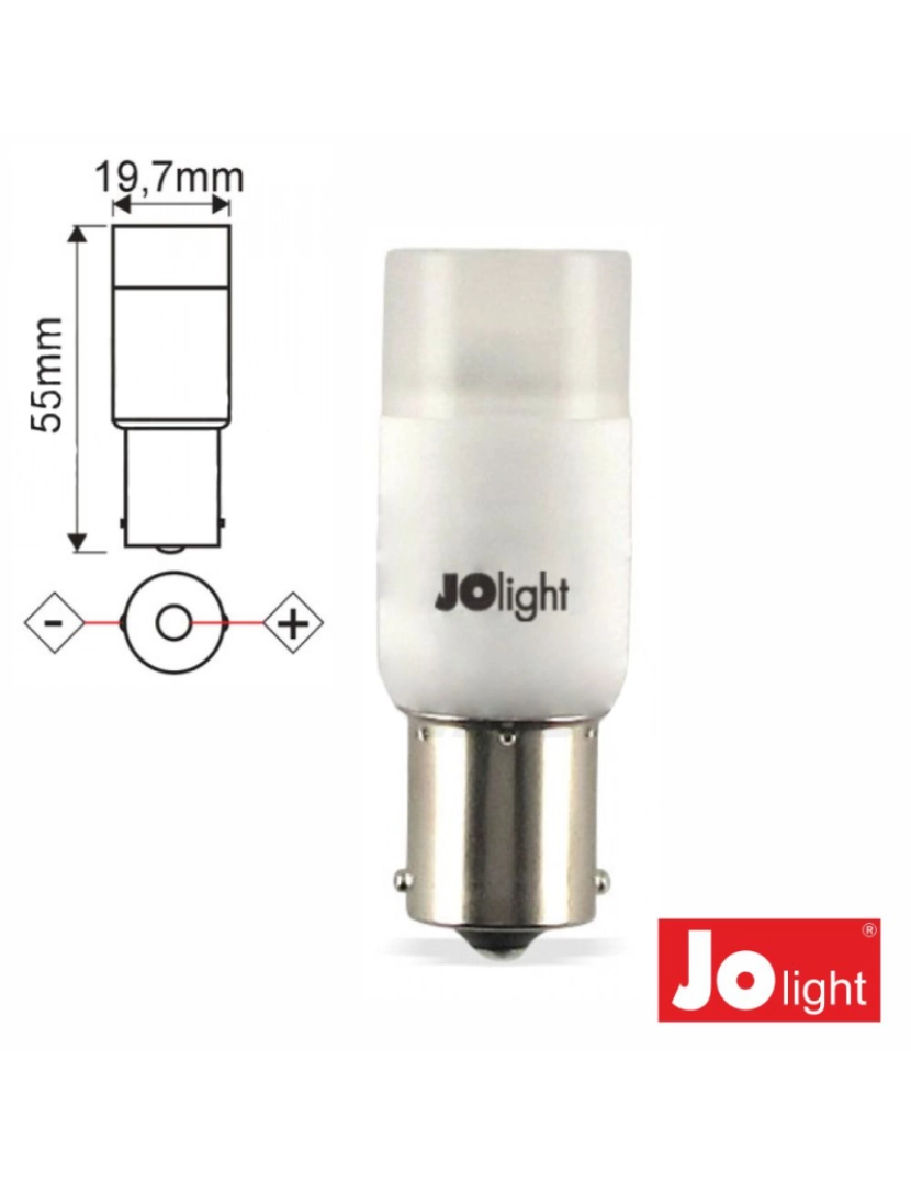 Jolight - Lâmpada P/ Automóvel 12V BA15S JOLIGHT